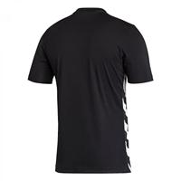 adidas Entrada 22 Graphic Voetbalshirt Zwart Wit - thumbnail