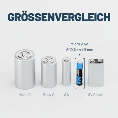 Absina AAA batterij (potlood) Alkaline 1000 mAh 1.5 V 36 stuk(s)