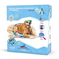 H.A.C. CoolPets Tropical Premium Cooling Mat Flamingo - thumbnail