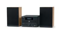 Thomson Micro Bluetooth radio CD MP3 zwart / hout versie Dab+ - thumbnail