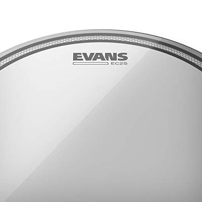 Evans TT06EC2S EC2S Tom drumvel clear 6 inch