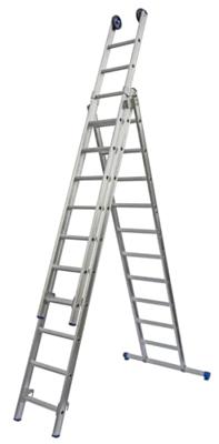 Little jumbo Reformladder SuperPRO | 3 x 8 treden | met stabilisatiebalk - 1250470308