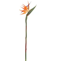 Pure Royal kunsttak strelitzia 58cm oranje - thumbnail