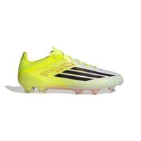 adidas F50 Elite Gras Voetbalschoenen (FG) Neongeel Zwart Rood - thumbnail