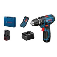 Bosch Professional GSB 12V-5 + 10 Accessoire Percussion Drill. - thumbnail