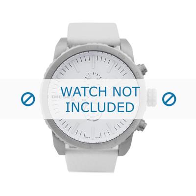 Horlogeband Diesel DZ4240 Leder Wit 26mm