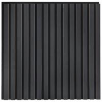 Akoestische wandpanelen 8 st latten 60,5x60 cm eikenfineer - thumbnail