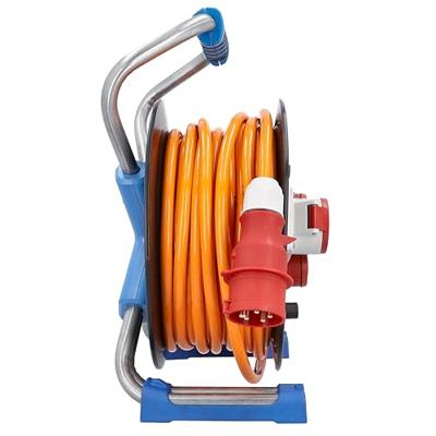 AS Schwabe 23668 Kabelhaspel 25.00 m Oranje CEE-stekker 16 A 5-polig