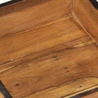 VidaXL Dienblad 2 pcs bruin 29 x 31 x 10 cm massief gerecycled hout - thumbnail