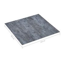 Vloerplanken zelfklevend 5,11 m PVC marmerpatroon grijs - thumbnail