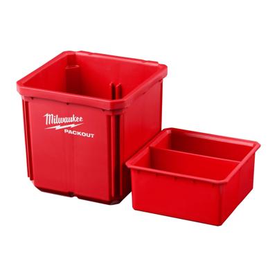 Milwaukee PACKOUT™ 10x10 cm bakjes VE=2 - 4932480698