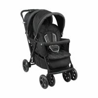 BAMBISOL Dubbele Kinderwagen - Volledig uitgerust - Inclusief regenhoes - Eenvoudig opvouwbaar - thumbnail