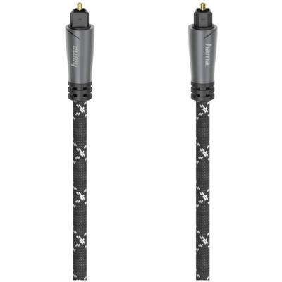 Hama Optische Audiokabel ODT-stekker (Toslink) Metaal 3,0 M Hama Optische Audiokabel ODT-stekker (Toslink) Metaal 3,0 M