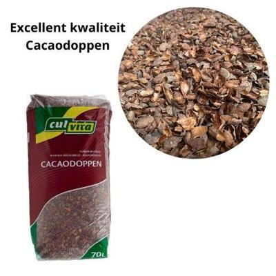 Cacaodoppen premium 5m3 bigbag Warentuin Collection - Warentuin collection