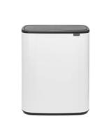 Brabantia Bo touch bin 2x30 liter white - thumbnail
