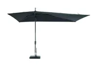 Grote Zweefparasol Asymetrique Windbestendig 360x220 cm Grijs van Madison - thumbnail