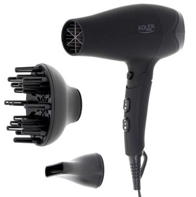 Adler AD 2267 haardroger Zwart, 2500 W
