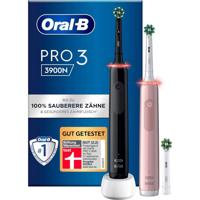 Oral B Elektrische tandenborstel pro 3 3900 black pink 1 Set - thumbnail