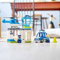 Lego Duplo 10959 Politiebureau en Helikopter - thumbnail