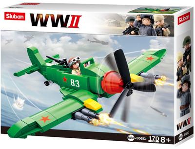 Sluban wwii - ilyushin ii-2 jachtvliegtuig
