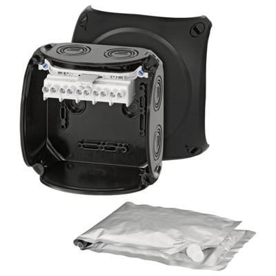 Hensel 62000106 Verdeeldoos Halogeenvrij, Verzegelbaar, Weerbestendig (l x b) 130 mm x 130 mm 1 stuk(s) Hensel 62000106 Verdeeldoos Halogeenvrij, Verzegelbaar, Weerbestendig (l x b) 130 mm x 130 mm 1 stuk(s)