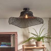 GOOD&MOJO Plafondlamp 'Ibiza' Bamboe, 50cm, kleur Zwart - thumbnail