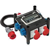 Brennenstuhl 1153690400 power uitbreiding 2 m 5 AC-uitgang(en) Buiten Zwart, Blauw, Rood - thumbnail