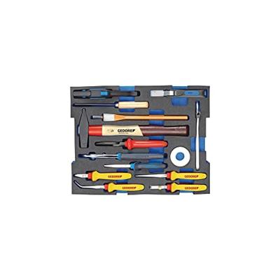Gedore 1100-02 Gereedschapskoffer (gevuld) 36-delig Handwerker (l x b x h) 442 x 357 x 151 mm