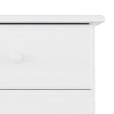 Dressoir ALTA 77x35x73 cm massief grenenhout wit