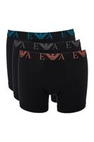 Armani boxershorts 3-pack Emporio Armani zwart - thumbnail