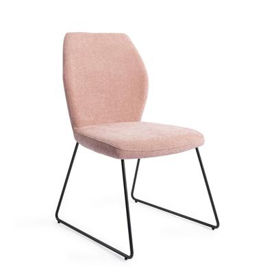 Jesper Home Eetkamerstoel 'Ikata' Slide Black, kleur Anemone Jesper Home Eetkamerstoel 'Ikata' Slide Black, kleur Anemone