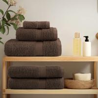 Gastendoekjes SOLUND 2 st 600 g/m 30x50 cm bruin - thumbnail