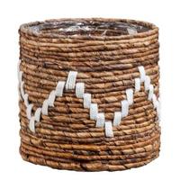 Bloempot Miles - naturel - 21,5xØ24 cm - thumbnail