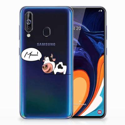Samsung Galaxy A60 Telefoonhoesje met Naam Cow Samsung Galaxy A60 Telefoonhoesje met Naam Cow