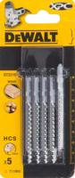DeWALT DT2216 T 199 BO Decoupeerzaagblad voor Bochten in Hout VE=5 - thumbnail