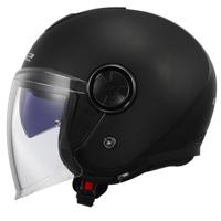LS2 "of620 classy solid" jethelm helmet of620 classy solid xs matt black - thumbnail