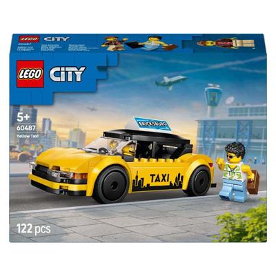LEGO® CITY 60487 Gele taxi