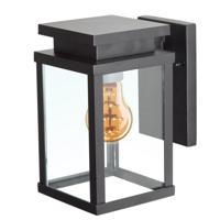 Jersey Muurlamp Zwart Medium met LED - thumbnail