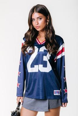 Colourful Rebel Kayla Football T-shirt Colourful Rebel Kayla Football T-shirt