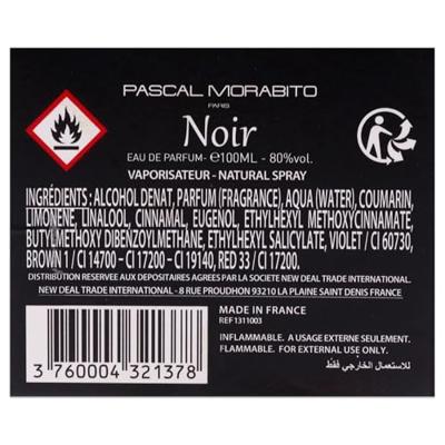 Pascal Morabito Noir Eau de Parfum - thumbnail