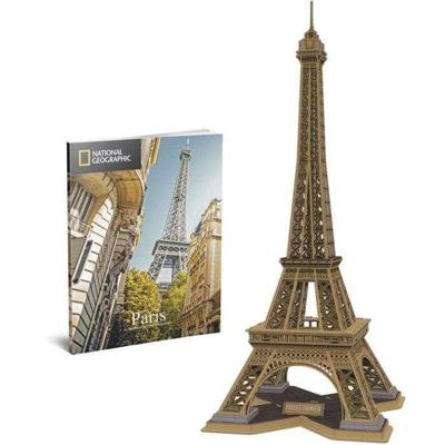 3D Puzzel - Eiffeltoren - Constructiespel - EXPLORA - 80 stukjes - Vanaf 8 jaar