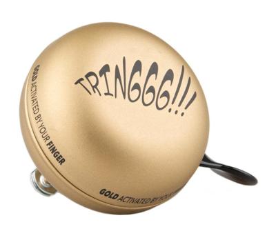 NietVerkeerd N/v ding-dong bel 80mm, gold - 24 karaats