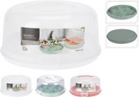 Excellent Houseware Taartdoos 2-in-1 kunststof - thumbnail