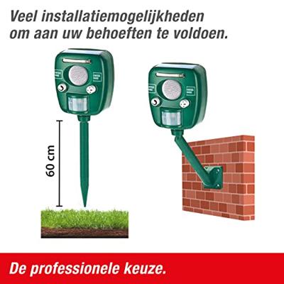 Swissinno Solar PRO Dierenverschrikker Functies: Meerdere frequenties Werkingssfeer: 100 m² 1 stuk(s) Swissinno Solar PRO Dierenverschrikker Functies: Meerdere frequenties Werkingssfeer: 100 m² 1 stuk(s)