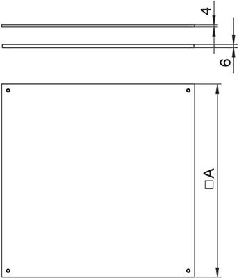 OBO Bettermann DU 350-2 Afdekkap