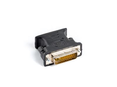Lanberg AD-0012-BK tussenstuk voor kabels DVI-I VGA (D-Sub) Zwart