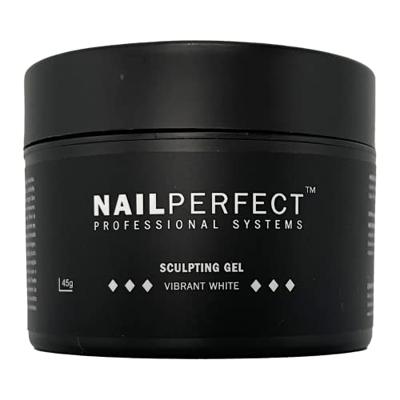 NailPerfect Gel LED/UV Sculpting Gel Vibrant White 45gr NailPerfect Gel LED/UV Sculpting Gel Vibrant White 45gr