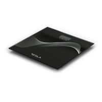 Tesla BS102B - Weegschaal - Personenweegschaal - Digitaal - 3-180KG - Zwart - Glas - thumbnail