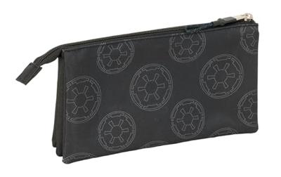 Pennenetui met 3 vakken Star Wars Rebellion Zwart 22 x 12 x 3 cm Pennenetui met 3 vakken Star Wars Rebellion Zwart 22 x 12 x 3 cm