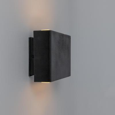 Muurlamp Decca Antiek Zwart